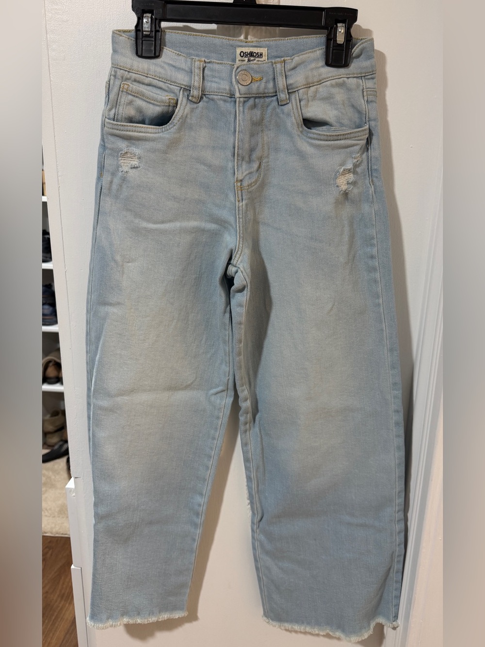 OshKosh B'gosh Pale Blue Relaxed Straight Jeans Size 10A/10